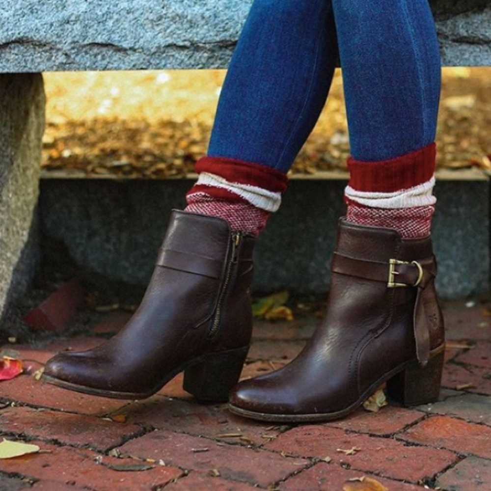 NEW Frye Malorie Knotted Short Boot